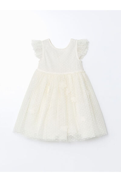 LC Waikiki Özmarka Нова колекция велосипедна рокля с дантела за момичета