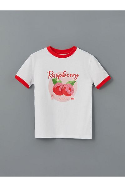 LC Waikiki Κοριτσίστικο T-Shirt με λαιμόκοψη