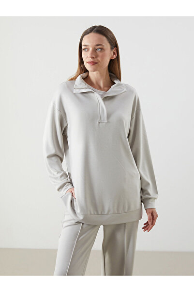 LC Waikiki Γυναικείο φούτερ Özmarka New Season ψηλός λαιμός