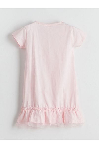 LC Waikiki Crew Neck Girl's Nightgown