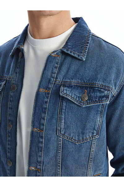 LC Waikiki LCWK Standart Kalıp Erkek Jean Ceket