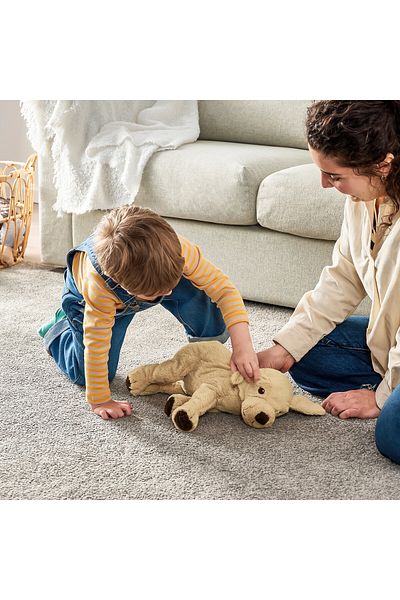 IKEA لعبة جوسيج جولدن الناعمة، كلب/جولدن ريتريفر، 40 سم