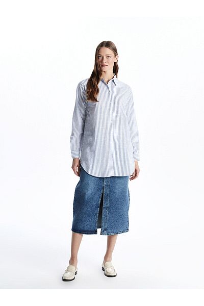 LC Waikiki Striped Women's Shirt Tunic