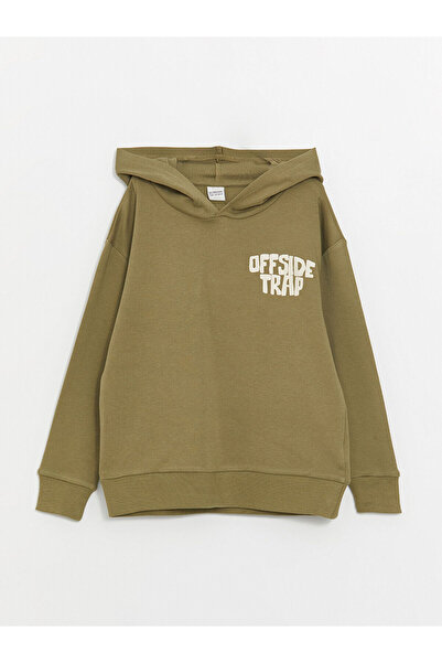 LC Waikiki Peak New Season Comfortable Fit Hooded Boys' T-Shirt