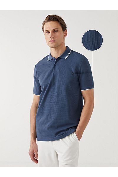 LC Waikiki Tricou pentru bărbați cu mânecă scurtă cu gât polo