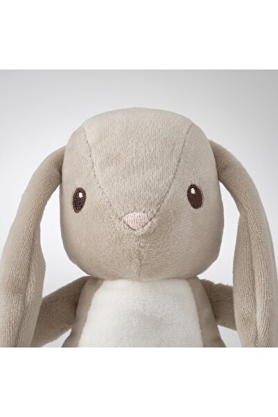 IKEA DVÄRGHARE Soft toy, bunny/beige, 21 cm