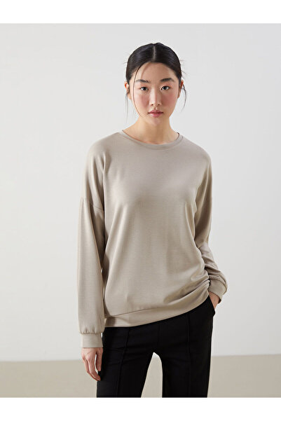 LC Waikiki طاقم الرقبة البلوز المرأة