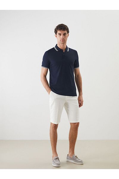LC Waikiki Ανδρικό μπλουζάκι με κοντό μανίκι Polo λαιμόκοψη