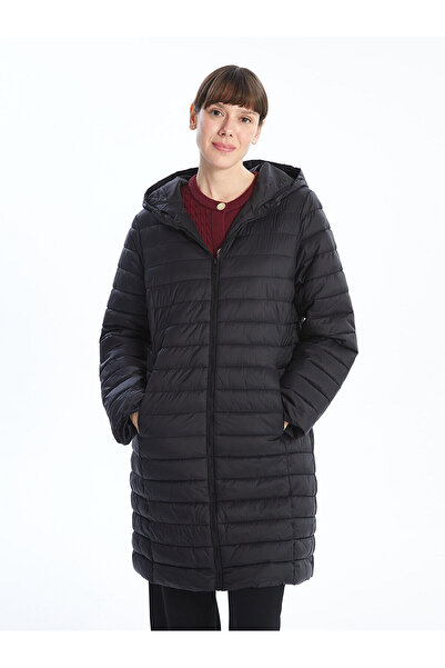 LC Waikiki LCWK Kapüşonlu Kadın Şişme Mont