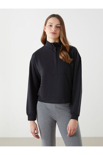 LC Waikiki Γυναικείο φούτερ Özmarka New Season ψηλός λαιμός