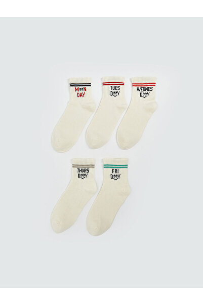 LC Waikiki με τύπωμα Γυναικείες κάλτσες 5 τεμαχίων