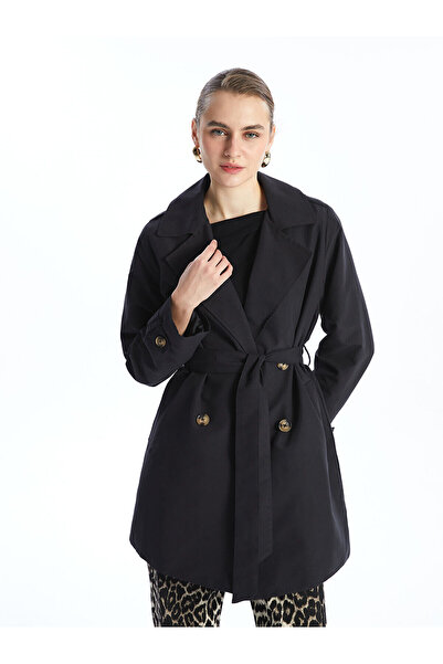 LC Waikiki Ceket Yaka Kadın Trençkot