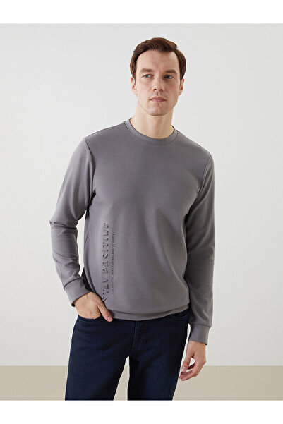 LC Waikiki Ανδρικό φούτερ με μακρυμάνικη λαιμόκοψη LCWAIKIKI Classic Crew