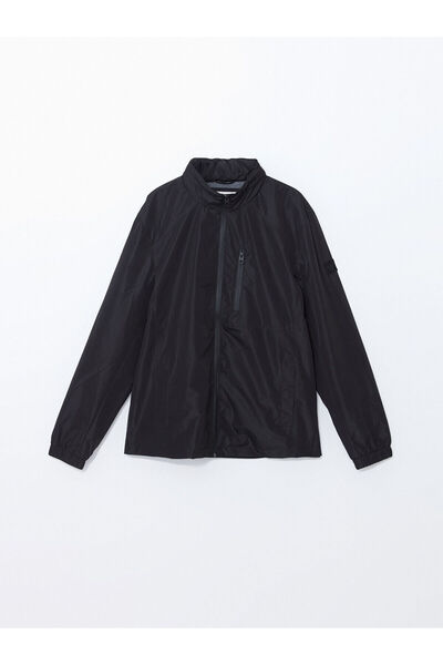 LC Waikiki Nevavm Standard Fit Stand Collar Men's Coat with a Difference
