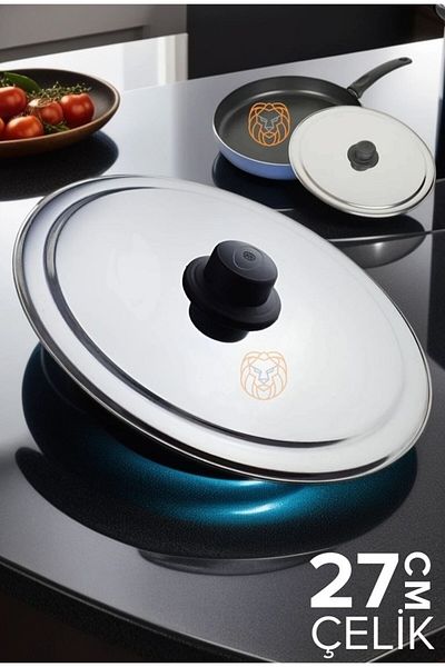 Transformacion 27 cm Steel Frying Pan Lid