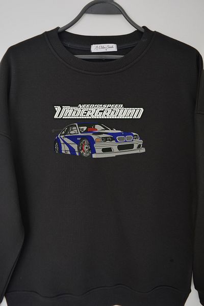 EldenStitch Hanorac oversize unisex brodat BMW M3-GTR