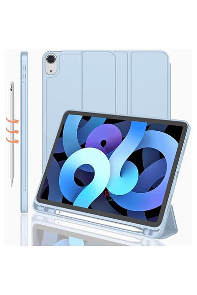 redmud teknoloji Tablet Case Compatible with iPad 11Th Generation 11 Inch 2025 Smart Case with Stand Sleep Mode Pen Compartment