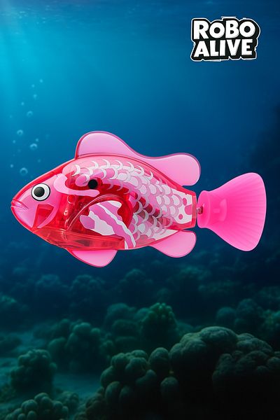 Fillikutum Robo Fish Robo Alive Series Robotic Swimming Fish Floating Fish Changing Color in Water