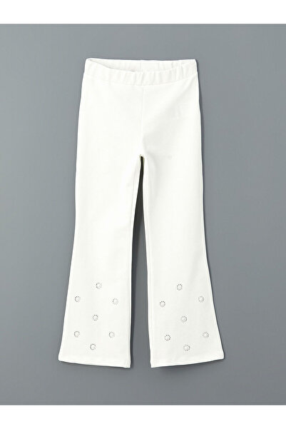 LC Waikiki Elastische Taille Stoned Spanisch Bein Mädchen Leggings