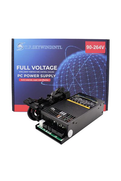 Choice T.f.skywindintl Flex Pc Psu 400w Small 1u Power Supply Rated 350w Full Module 80plus Gold For K39...