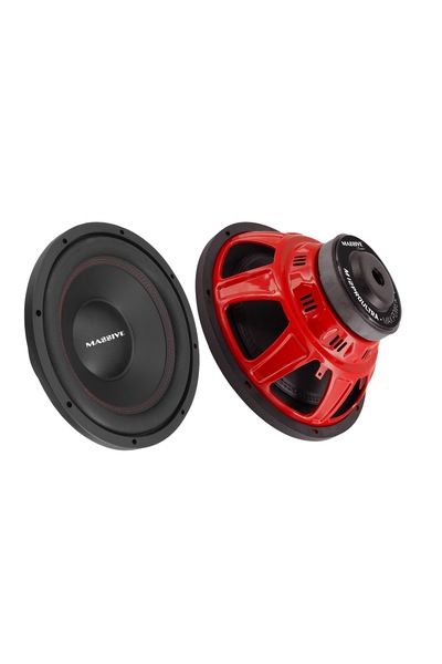For-X 30cm Bass 1500watt 400rsm Subwoofer Profesyonel Bass Massve