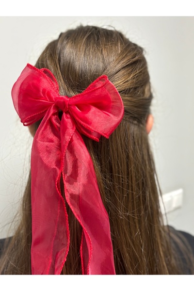 büzey accessory Bow Long Tulle Buckle