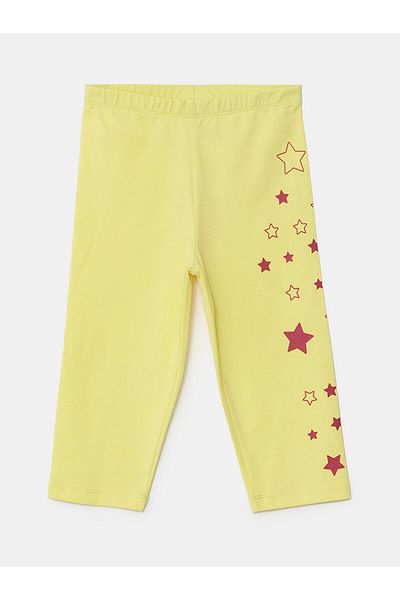 LC Waikiki Lcwk Elastic Waist 3/4 Length Girls' Leggings