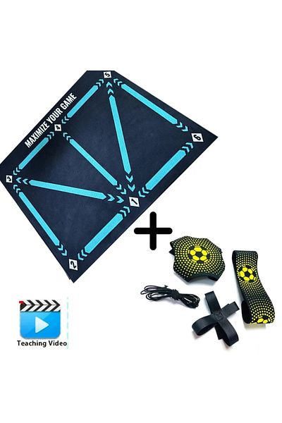 Choice Mat And Belt 90cm Football Training Mat Durable Non Slip Foldable Kids Adults Dribble Training Mat F