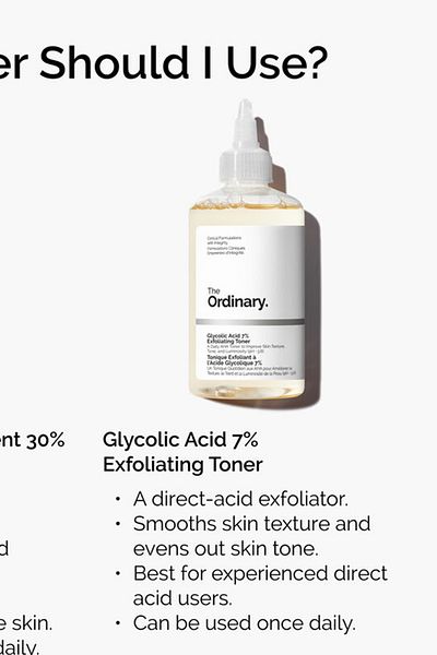 The Ordinary تونر مقشر بحمض الجليكوليك 7%