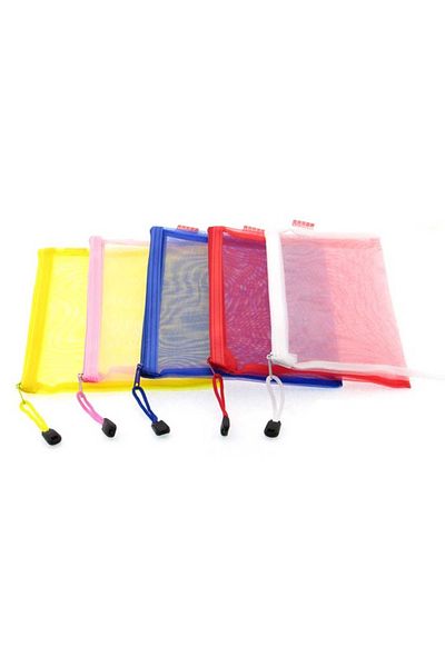 Südor File File A4 Zippered 6 Colors 12 Pack