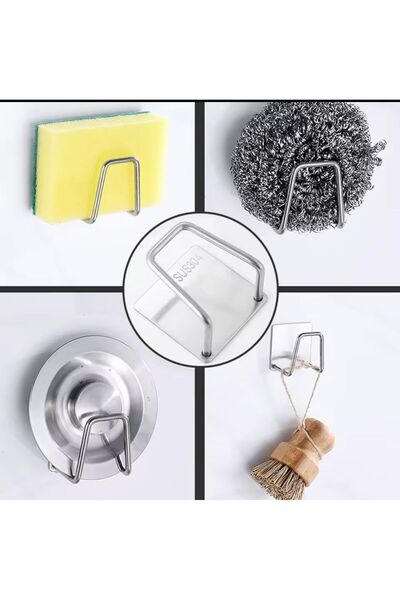 z12concept Kendinden Yapışkanlı Çelik Drenaj Rafı , Askı