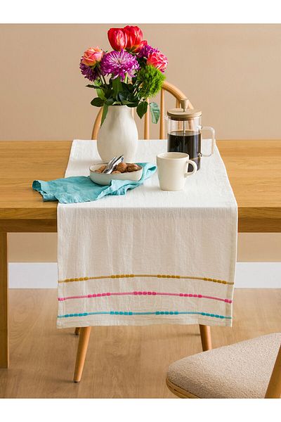 LC Waikiki LCWK Alergător în dungi 45x150 Cm