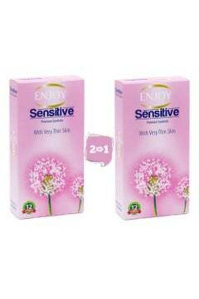 Enjoy Enjoy Sensitive Premium Condoms, 24 Count