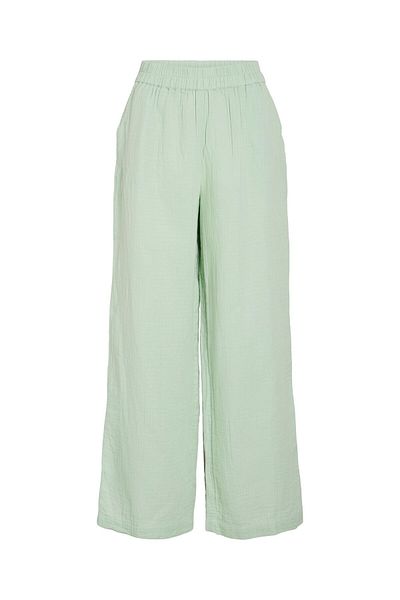 VILA Hose mit weitem Bein VILANIA High Waist