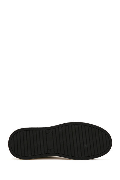 Derimod White Leather Sneaker - Thick Sole, Lace-up, Men's, 24SFD693018