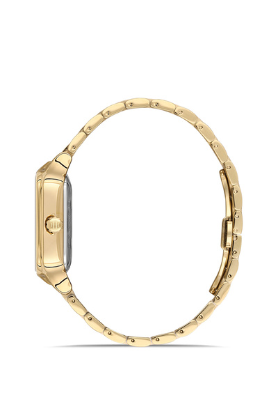 Hislon Sd166G-02Sg Skeleton Design Square Automatic Men's Wristwatch