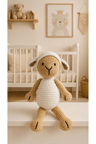 tinylamb Amigurumi Elde Örme Oyuncak Maskot | Bebek Uyku Arkadaşı