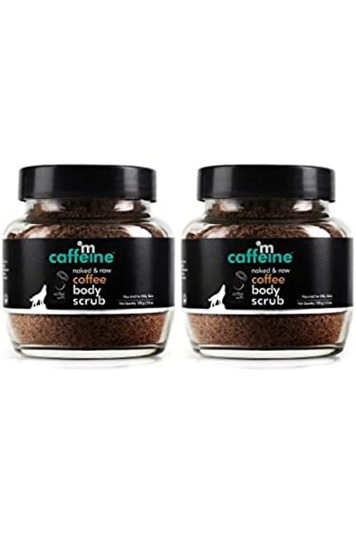 mCaffeine مقشر الجسم بالقهوة الخام والعادية