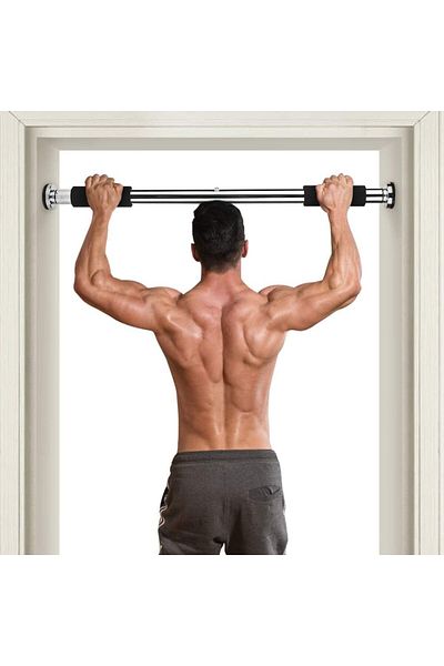 COOYA Pull up Bar for Doorway,Indoor Fitness Equipment,Home Pull Up Arm Strength Trainer,82-130cm