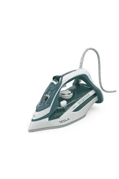 TESLA Fier de calcat Tesla IR300BL,2200 W, talpa ceramica, rezervor 350 ml, 25g/min, cablu 1.9 m