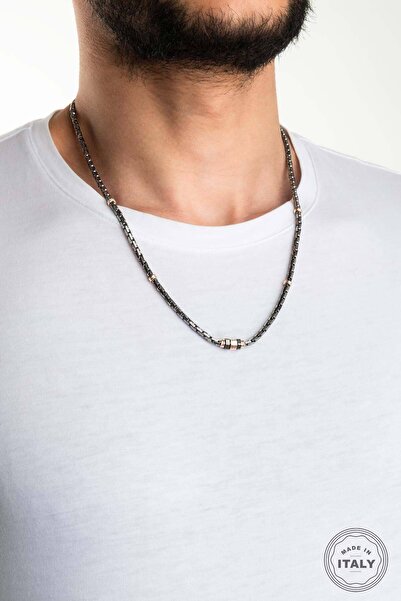 So CHIC... İtalyan 55 Cm Gümüş Erkek Zincir Kolye