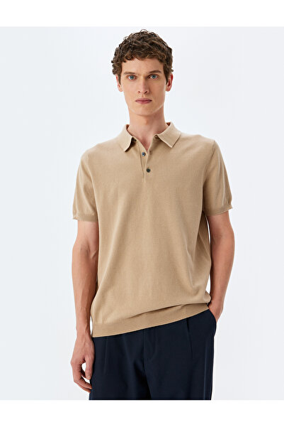 Koton Kısa Kollu Pamuklu Polo Yaka Triko Tişört