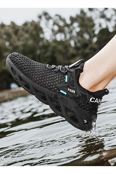 ETG Mens Slip Running Shoes Blade Tennis Casual Fashion Sneakers Comfort Non ...