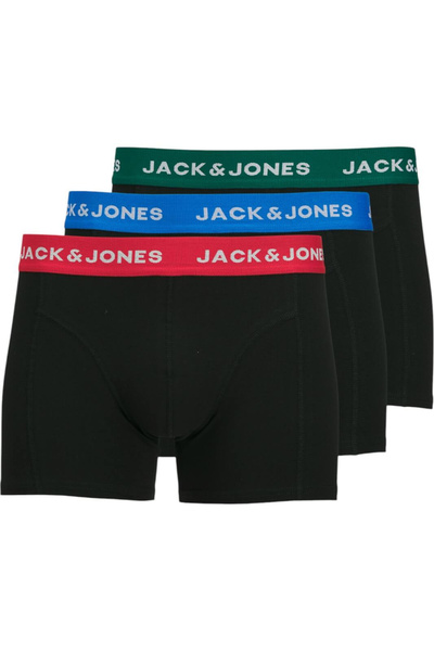 Jack & Jones Boxeri JACK &JONES Joe 3 Perechi - 12271554-Negru