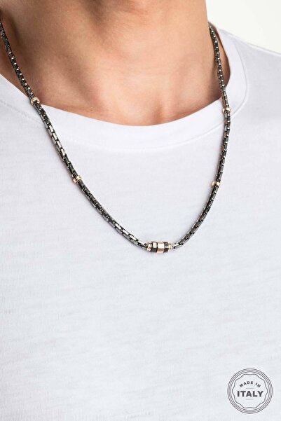 So CHIC... İtalyan 55 Cm Gümüş Erkek Zincir Kolye