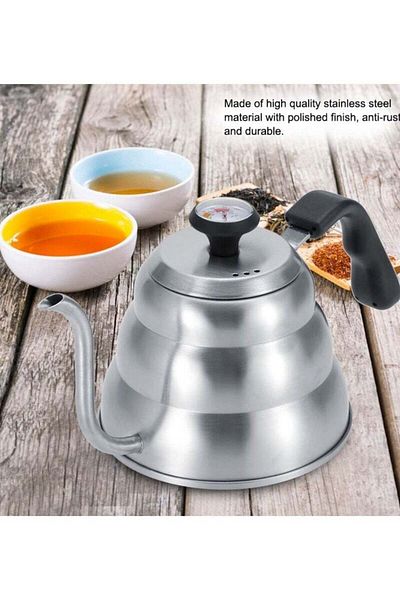 COOYA 6-Piece 3.5 KG Drip Coffee Pot Set with Travel Case for Easy Storage and Carrying, Black