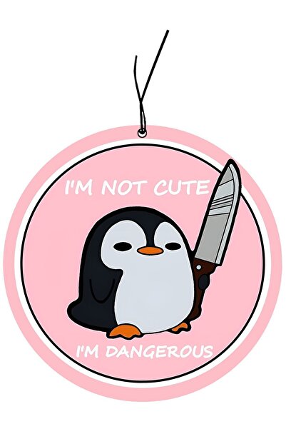 bikoku Psikopat Penguen Tasarımlı Parfüm Esanslı Eğlenceli Oto, Araç, Araba K...