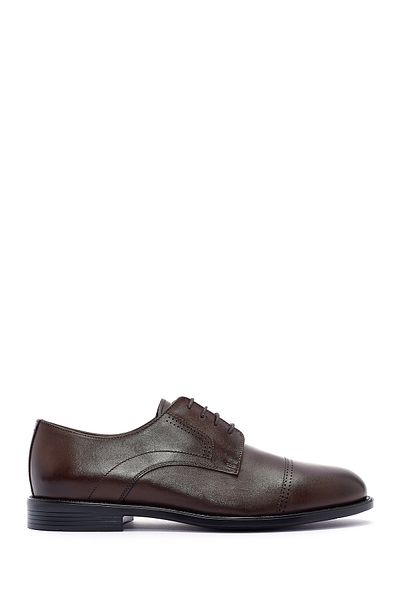 Derimod Men's Brown Laced Leather Classic Shoes 25Sfd 621218