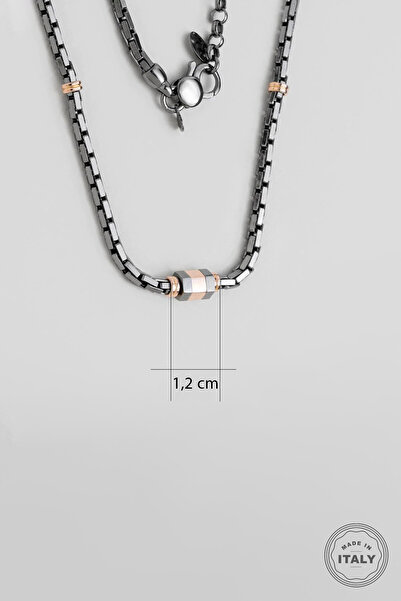 So CHIC... İtalyan 55 Cm Gümüş Erkek Zincir Kolye