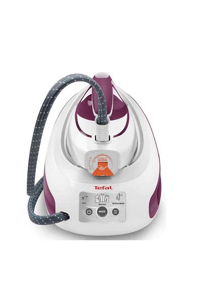 TEFAL Statie de calcat Tefal Express Anti-Calc SV8054E0, 2800 W, 6.5 bar, Jet de abur 420 g/ min, 1.8 L